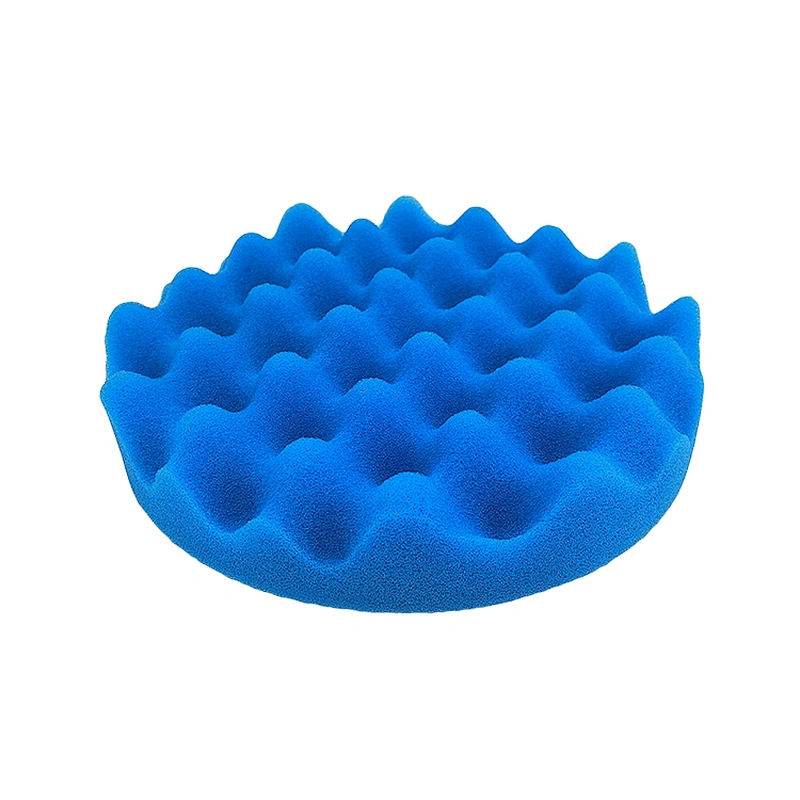 Black Waffle Buffing Side Pads car care foam buffing pad polyurethane car polishing pad auto foam buffing pad for polish