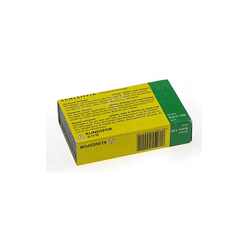 Custom China 120 Grit Hand Polishing Tools for Wood Metal and Paint, Aluminium Oxide Abrasive Sponge Sanding Blocks