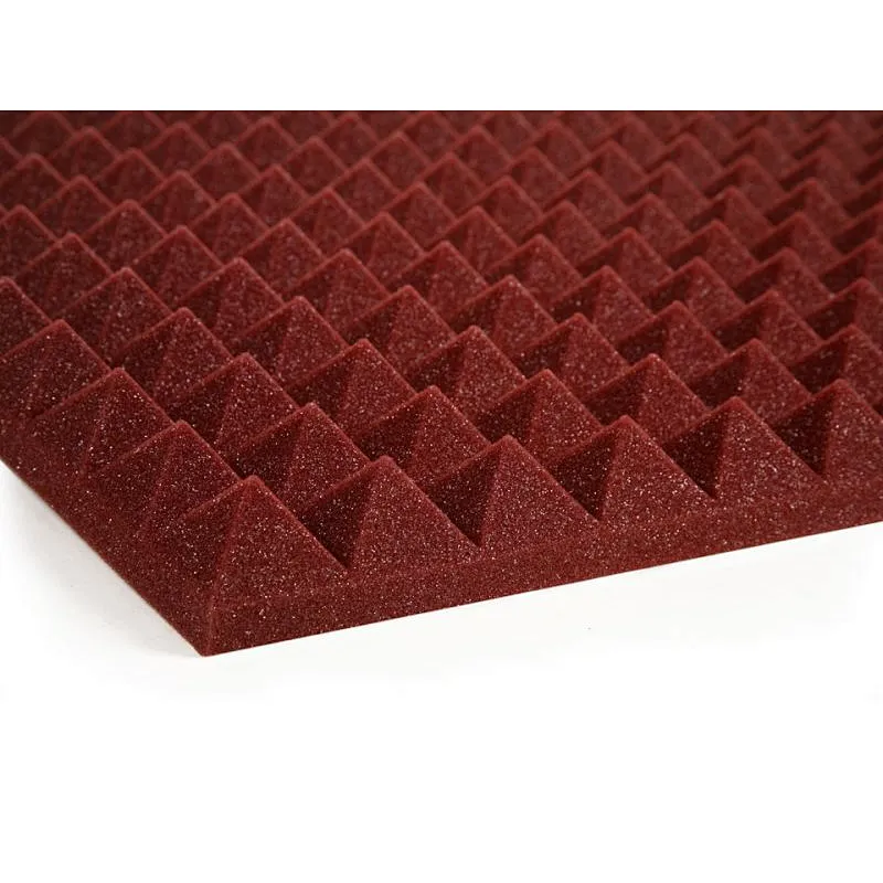 Acoustic Foam Tiles with Pyramid Surface decorative acoustic panel acoustic foam bass trap