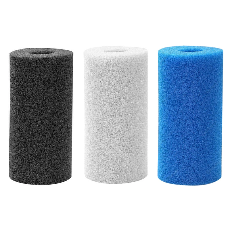 SPONDUCT 100% Polyurethane Foam Sponge Swimming Pool Type Washable Swimming Pool Filter Foam Sponge Cartridge