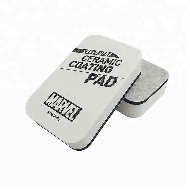 Non Woven Fabric paint application sponge coat applicator pad auto ceramic coating tire shine sponge