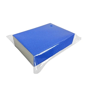 Aluminum Oxide Wet & Dry Sanding Abrasive Foam Sandpaper Hard Sponge Block
