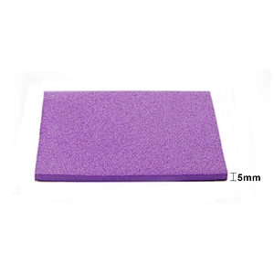 Wholesale Purple Abrasive foam Nail file processing materials Nail Art Diamond emery EVA sheet nail file material