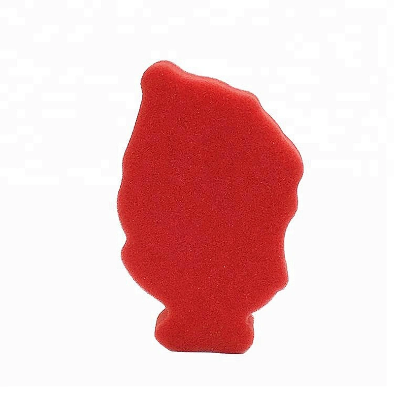wholesale custom child foam coral bath sponge toys  baby bath toy christmas bath sponge for kids