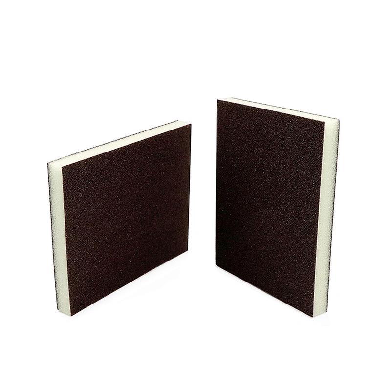 Abrasive Wet & Dry Sanding Blocks Sponge Sandpaper Double Sided Polishing Pads