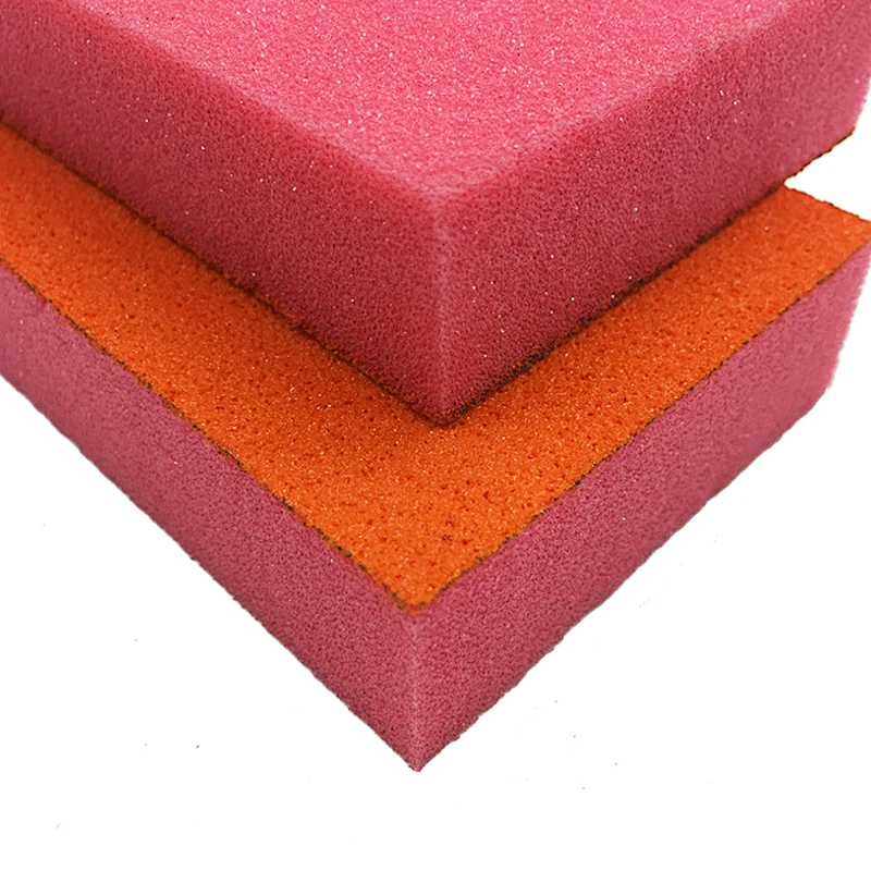 Dual-sided color diamond magic rub nano sponge cleaning sponge cleaning sponge in addition to rust decontamination