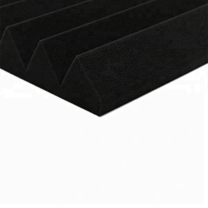 China Poliuretane Foam Wedge Shape Home Theater Studio Sound Reduction Sponge Acoustic Foam Panels