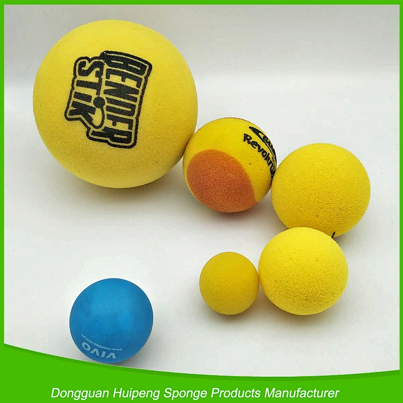 Soft And Flexible Foam Ball concrete pump pipe cleaning sponge balls rubber sponge ball for pipe cleaning
