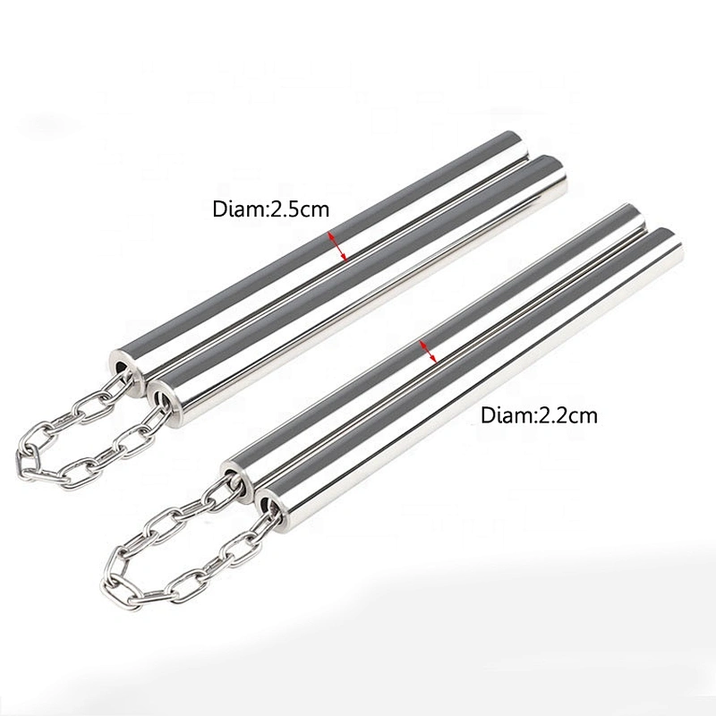 China Adult Kids and Children Toy Stainless Steel Foam Martial Arts Kungfu Nunchakus