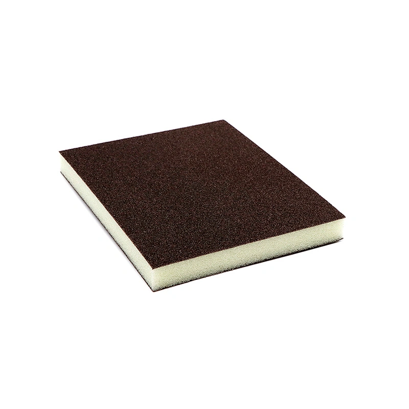 Abrasive Wet & Dry Sanding Blocks Sponge Sandpaper Double Sided Polishing Pads