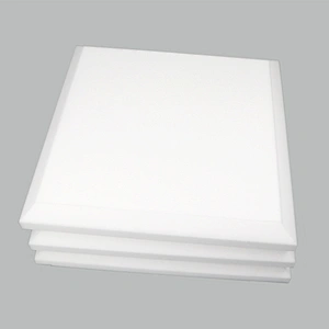 White fire retardant melamine acoustic foam panels sound proof audio studio soundproofing foam acoustic tiles