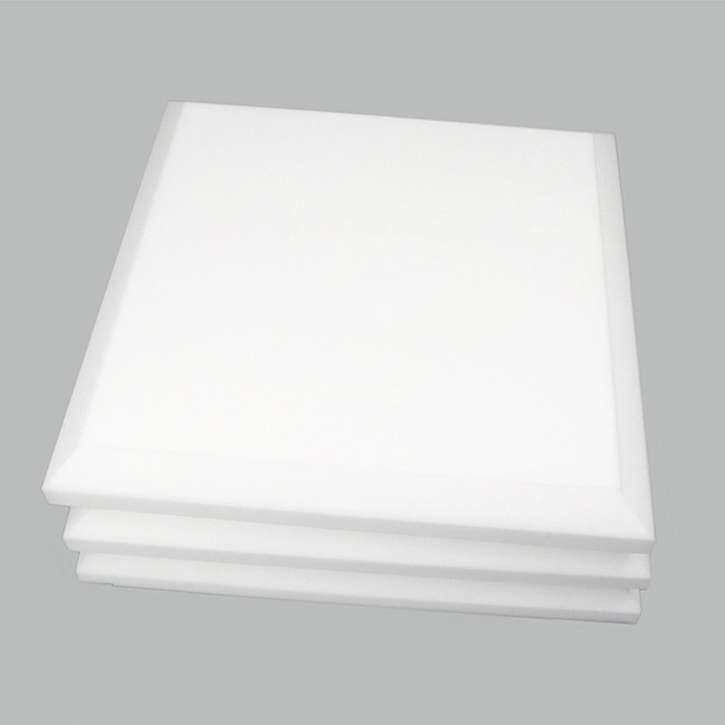 White fire retardant melamine acoustic foam panels sound proof audio studio soundproofing foam acoustic tiles