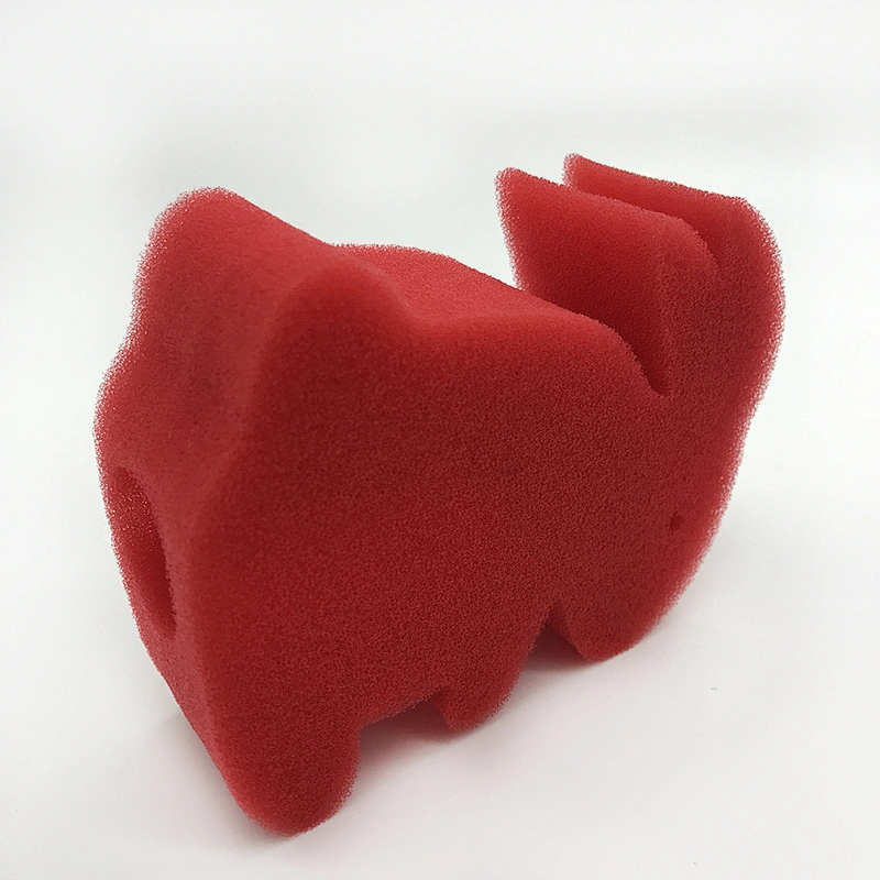 Custom stage magic trick props little and bigger red foam sponge rabbit