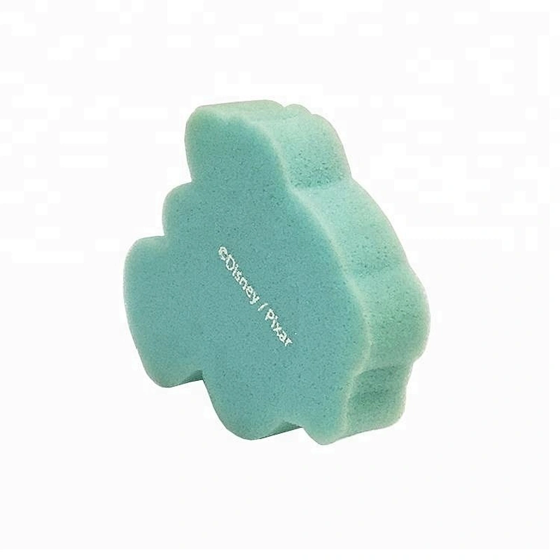 Harmless Eco friendly Fish Shape Soft Sponge Bath Toy for Kids