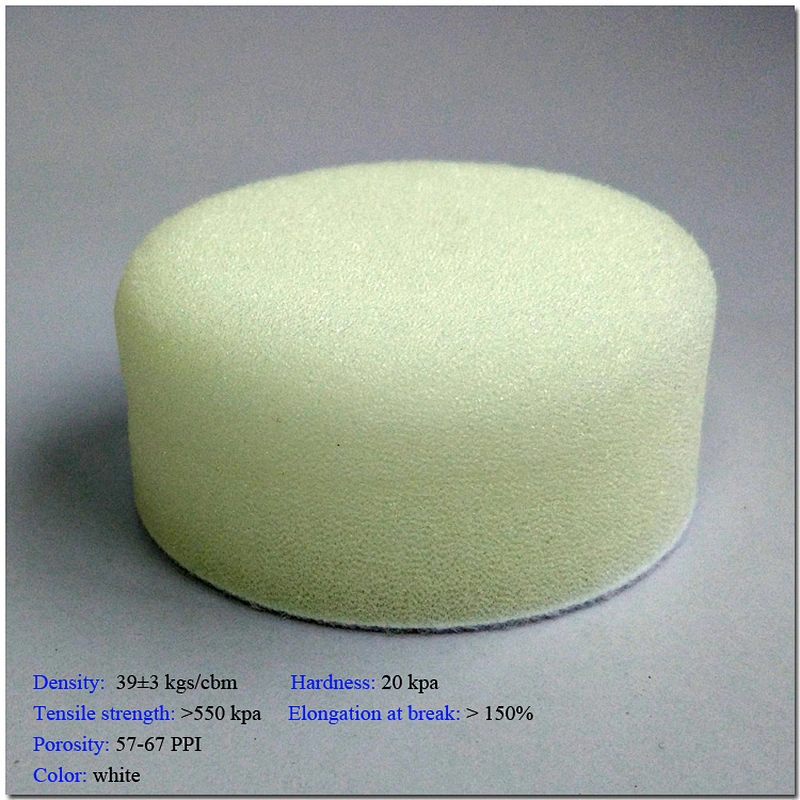 China Car Care Products Polyurethane Foam Sponge Coating Waxing Buffing and Polishing Wax Applicator Pads