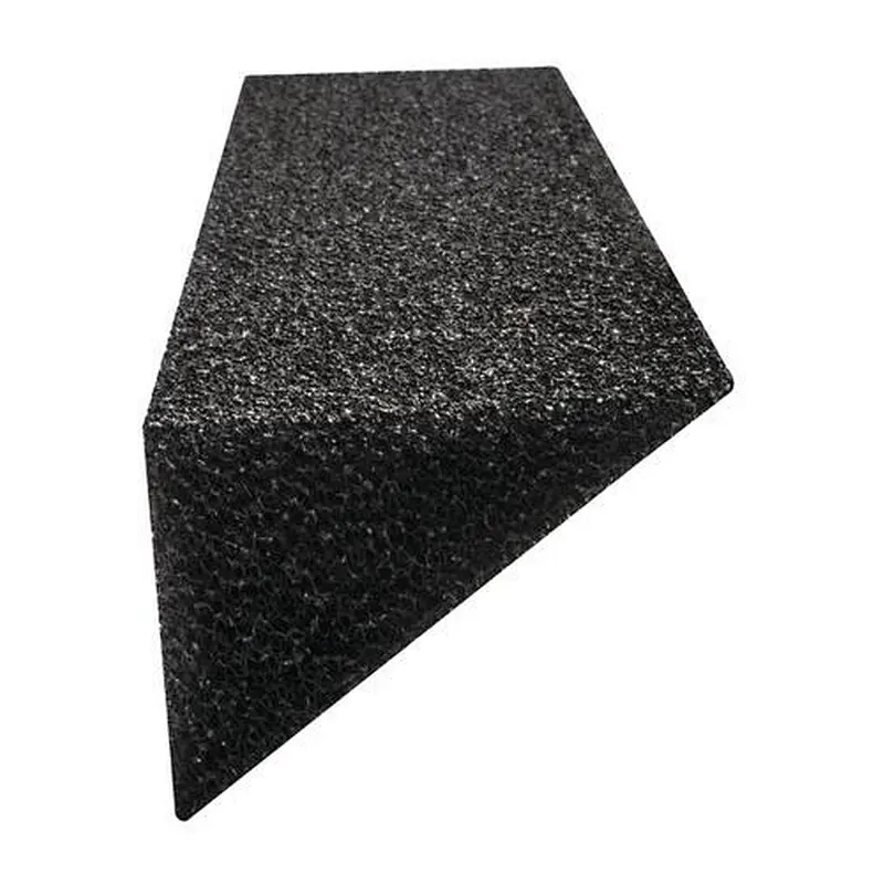 Anti-UV Roof leaf gutter guard wedge protection sponge silicone reticulated reticulation rain gutter filter foam