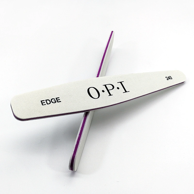 Custom printed nail buffer promotional Disposable Zebra  Sanding Block Acrylic Nail Files