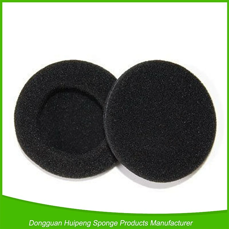disposable Custom Polyether Polyurethane Foam Sponge Earphone Headphone Covers