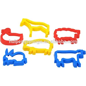 Polyurethane Reticulated Water Fish-Shaped Sponge
