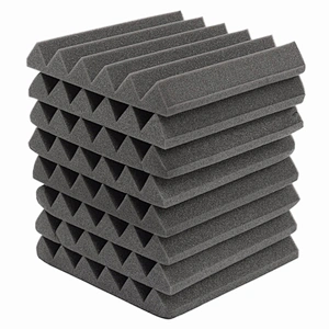 Colored  Blue Acoustic Wedge Soundproofing Studio Foam Acoustic sponge