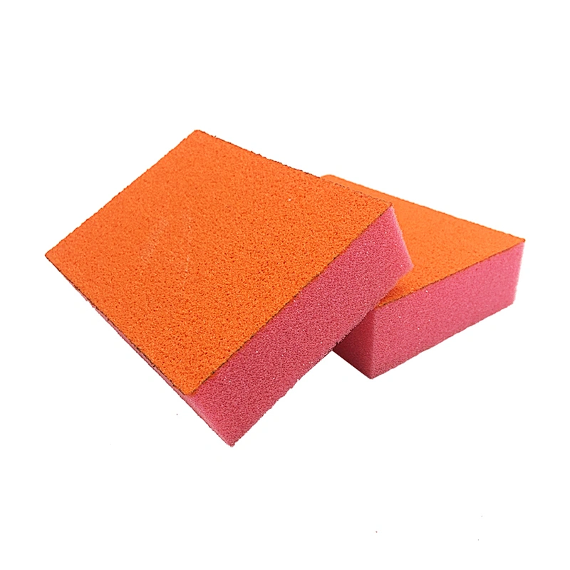 Dual-sided color diamond magic rub nano sponge cleaning sponge cleaning sponge in addition to rust decontamination