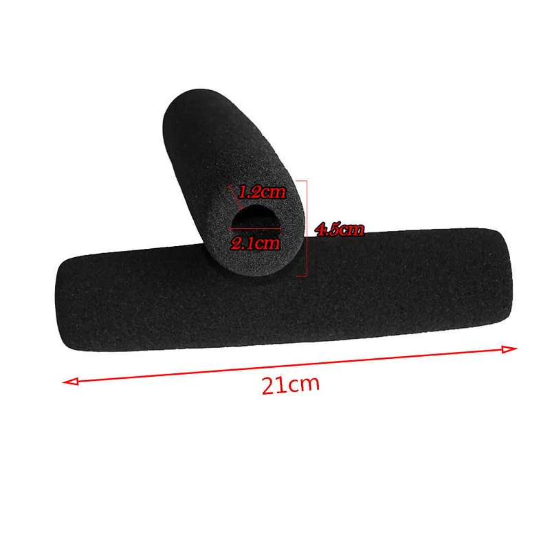 21cm Interview Microphones  Covers High Density Thicken print logo mic foam cover custom sponge microphone foam windscreen