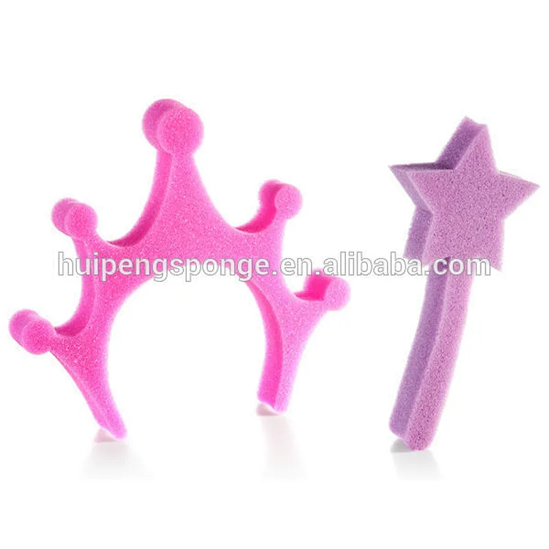 Polyurethane Reticulated Water Fish-Shaped Sponge