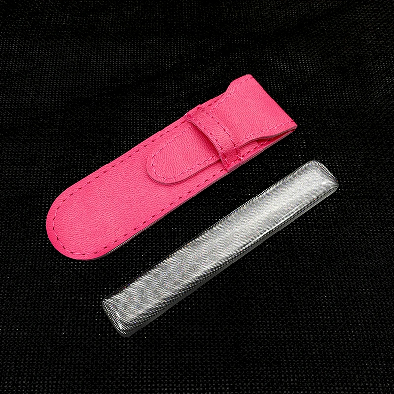 Best Selling Crystal Diamond Dust Glass Nail File With Case