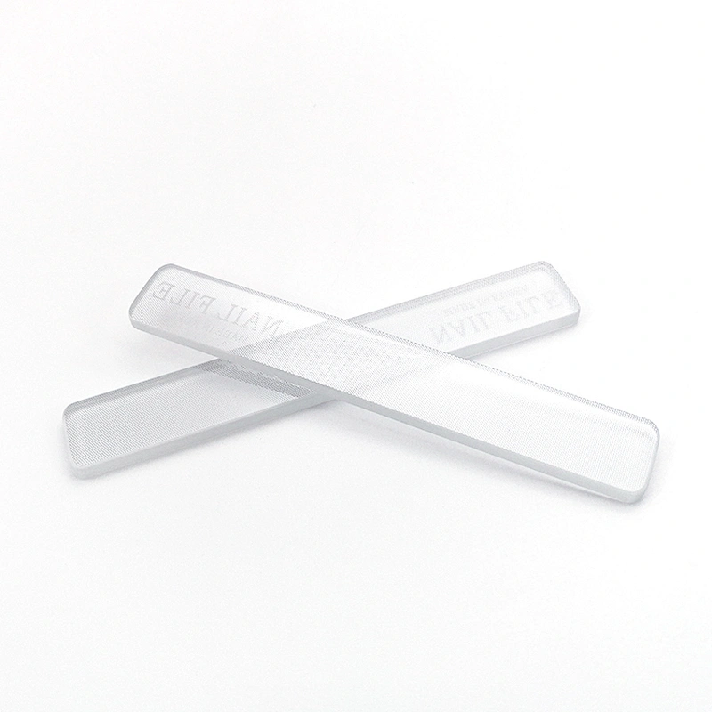 Custom logo best selling Durable Shiner Abrasive Nanometer crystal glass nail file
