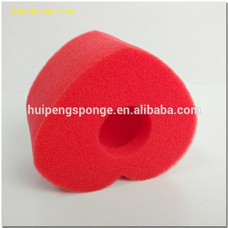 China Circus Party Products Supplies Cheap Magic Tricks Props Red Heart Shaped Sponge for Parties and Events
