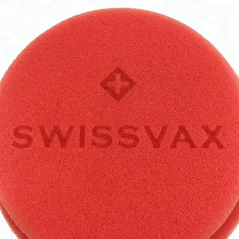 Car Care Tools Chop Shape Sponge With Logo Wax Stamp Waxing Detailing Dressing Applicator Pad