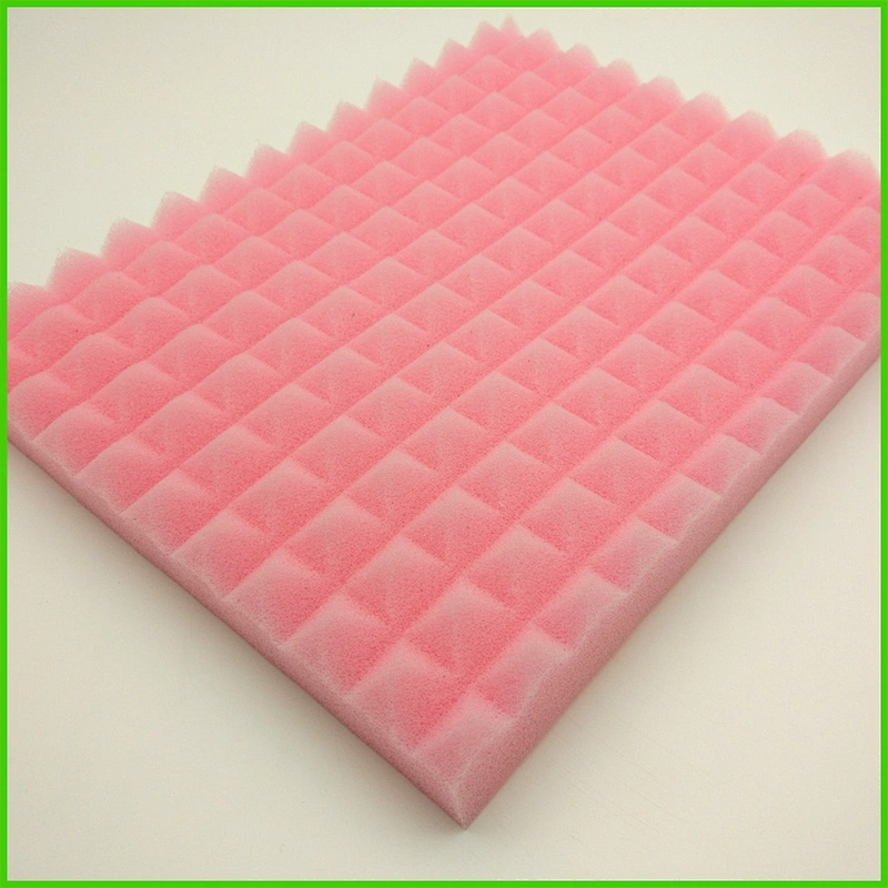 Protective Packing Material Pink Antistatic Foam Sponge Sheet Egg packing sponge