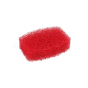 China Manufacturer Kitchen Cleaning Open Cell  PU Reticulated  Loofah Sponge Non-abrasive Sponge Scrubber Scourer