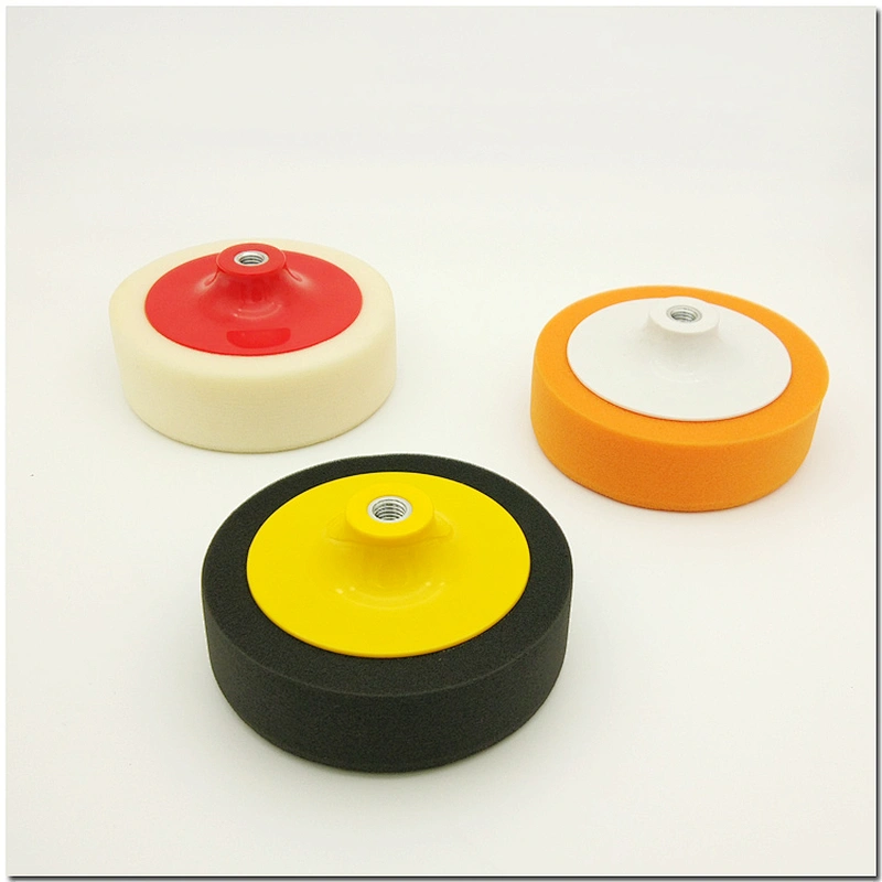 Car care Sponge polishing pad white Foam Wax Applicators Pads auto foam buffing pad for polish