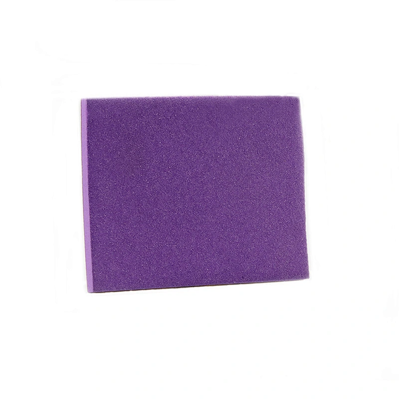 Wholesale Purple Abrasive foam Nail file processing materials Nail Art Diamond emery EVA sheet nail file material