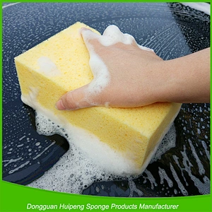 Car ceramic tiles cleaning washing honey comb chaotic random pores seaweed cleaning foam sponge