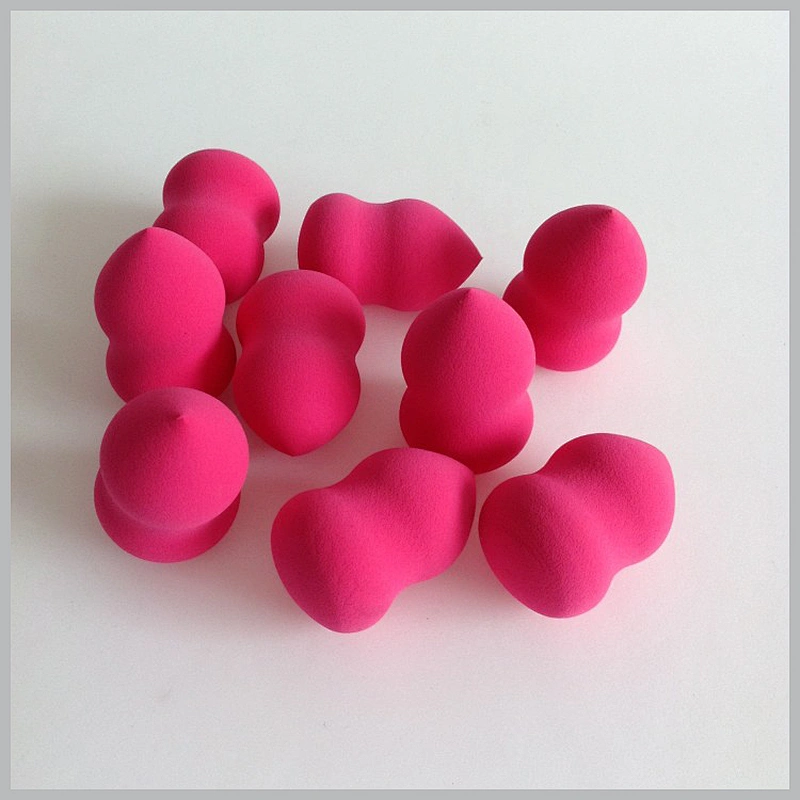 Wholesale private label microfiber beauty sponge free samples customized 3d soft new makeup sponge blender puff