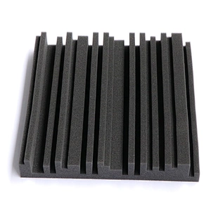 China Manufacturer wholesale fire retardant music recording studio soundproofing foam tiles panels sound proof acoustic foam