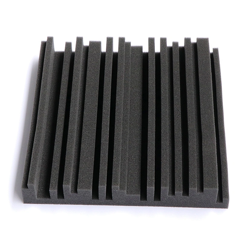 China Manufacturer wholesale fire retardant music recording studio soundproofing foam tiles panels sound proof acoustic foam