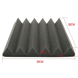 Colored  Blue Acoustic Wedge Soundproofing Studio Foam Acoustic sponge