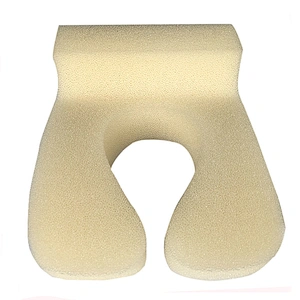 Custom ergonomic comfort adult car seat neck support headrest rest pillow printing with logo u shape airplane travel neck pillow