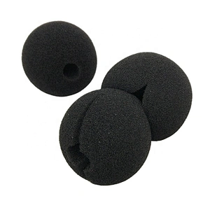 KidsToy Christmas Halloween Party Favor Custom Color Black Sponge Ball Clown Foam Nose