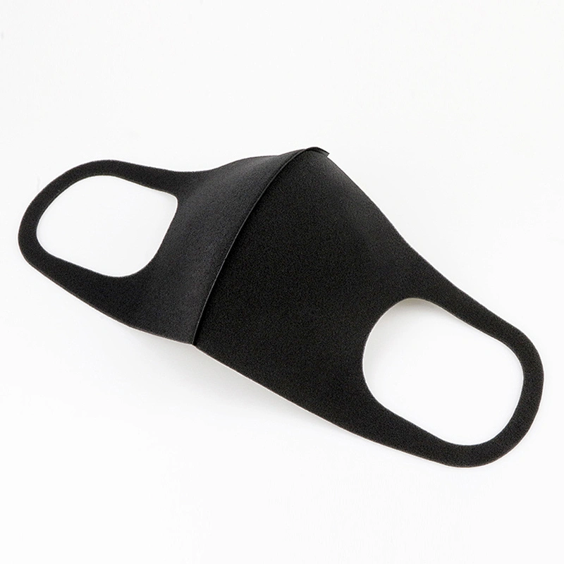 Custom korean fashion dust face mask black sponge pita mask Anti Dust Fog anti air pollution mouth and nose mask