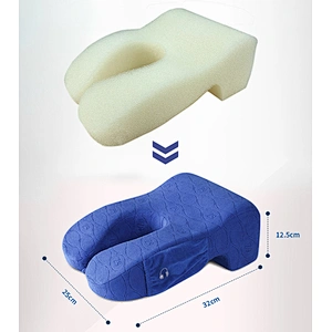 Custom ergonomic comfort adult car seat neck support headrest rest pillow soft u shape airplane travel neck pillow for airplanes