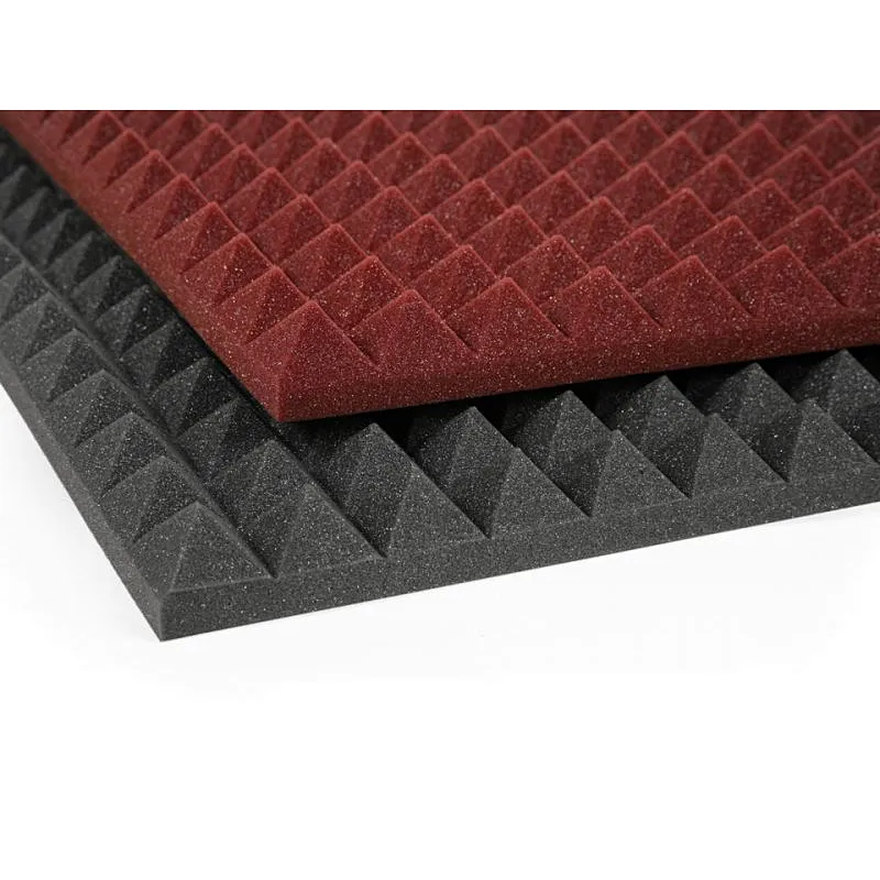 Acoustic Foam Tiles with Pyramid Surface decorative acoustic panel acoustic foam bass trap