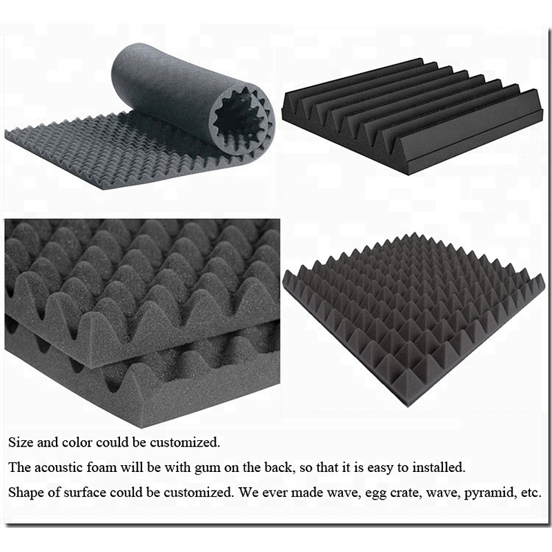 Home Music Studio Recording Sound Proof Acoustic Noise Reduction Foam Sponge Board Decorative 3D Wall Panels