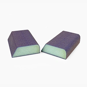 100 120 160 180 200 Grit Diamond abrasive sponge foot sanding block emery foam aluminium oxide pumice hand sponge sanding block