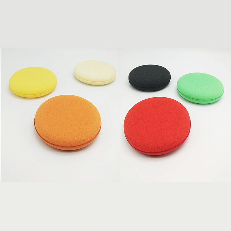 Custom wholesale foam wax pad Sponge Car Waxing Applicator sponge Pads Set