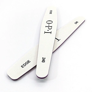 Custom printed nail buffer promotional Disposable Zebra  Sanding Block Acrylic Nail Files