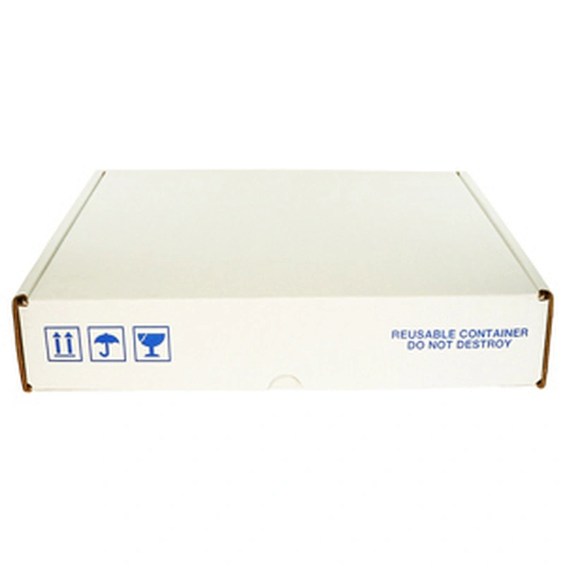 Anti-Static Foam-Lined Corrugated Laptop Box - White noise acoustic panel acoustic panels studio foam
